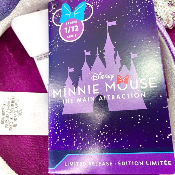 Minnie Mouse Main Attraction Space Mountain Ears💜 - Picture 6 of 12